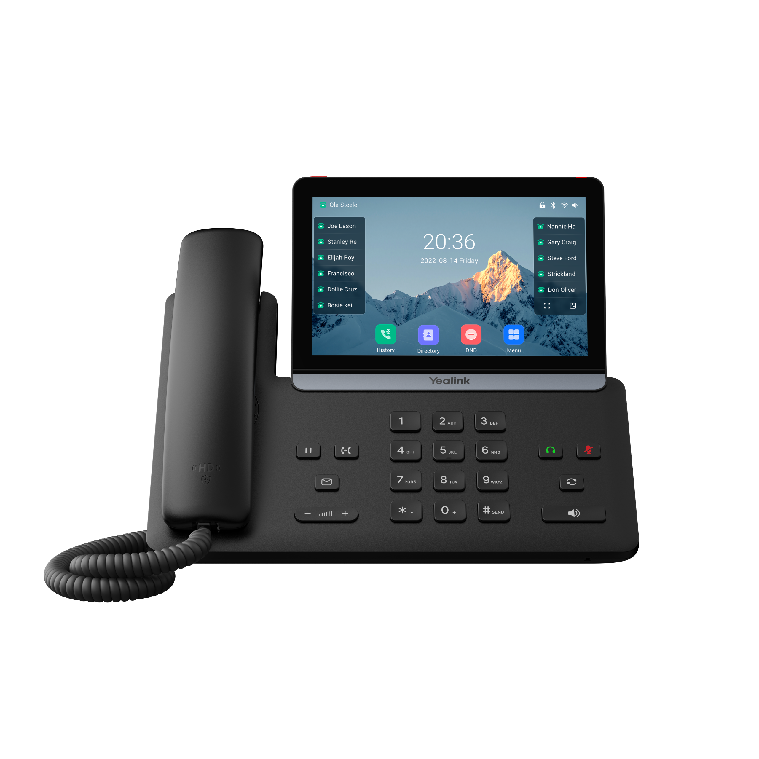 Yealink Téléphone IP T87W